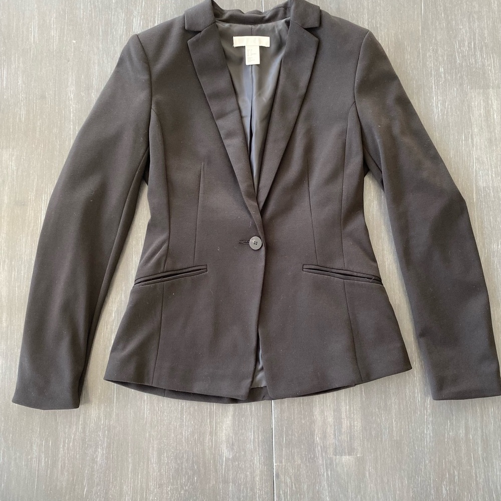 H&M Elegant Black Blazer